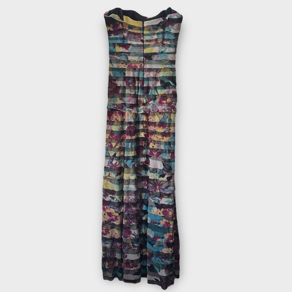 BCBGMAXAZRIA “Dharma” fittted sleeveless formal maxi dress, size 0 - Picture 6 of 9